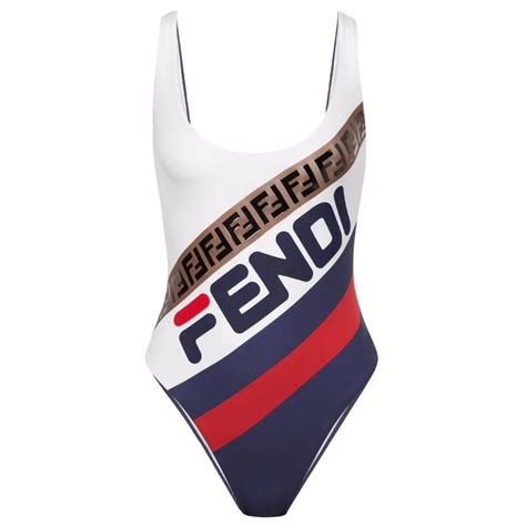 fendi swimsuit fila|fendi bathing suits.